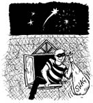 bonfire night burglar