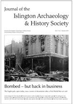 islington history society journal autumn 2015                    cover
