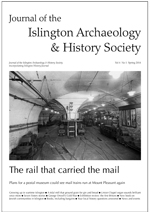 islington history                    society journal spring 2014 cover