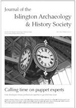 islington history                  society journal winter 2016-17 cover
