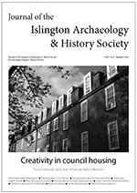 islington history society journal summer 2018                    cover